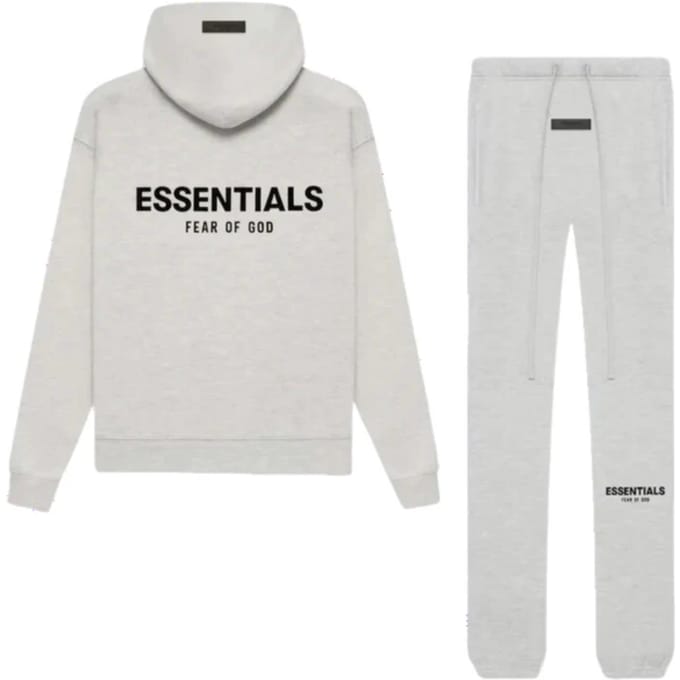 Fear of God ESSENTIALS Light Oatmeal Full Set