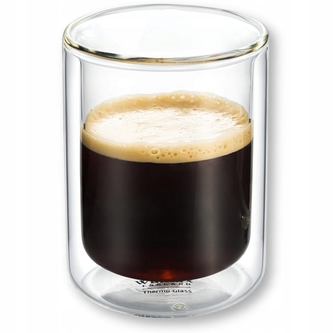Wilmax Dubbelwandig Glas 200 ml Transparant WL-888782/A
