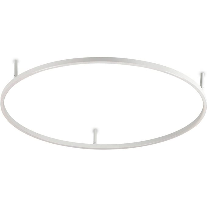 Ideal Lux LED plafondlamp Oracle Slim Ø 90 cm, wit, 3.000 K