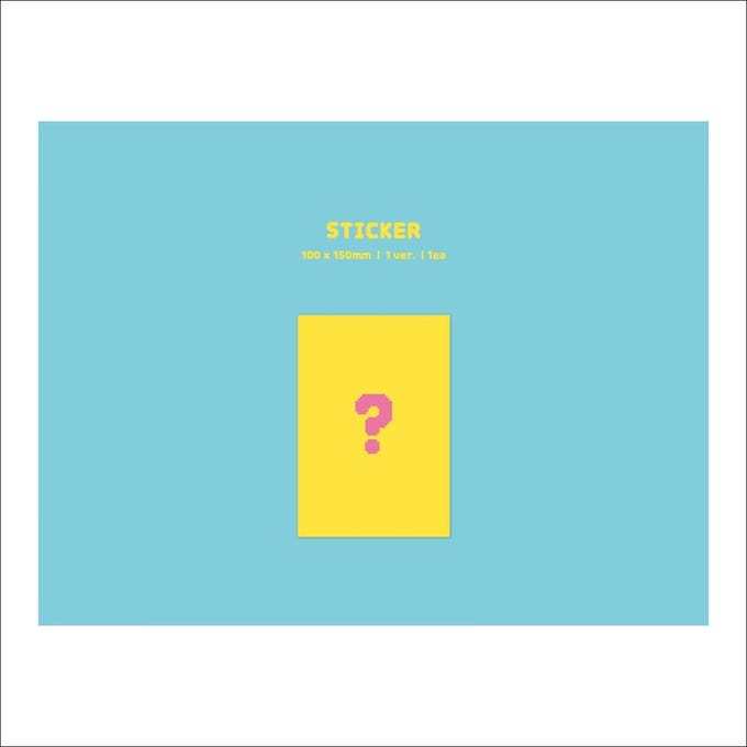 YERIN HET 2e minialbum [Klaar, klaar, LIEFDE] blue