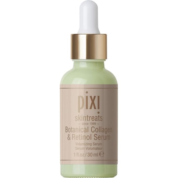 Pixi Beauty, Skintreats, Plant-based Collagen and Retinol Serum, 1 fl oz (30 ml) beige