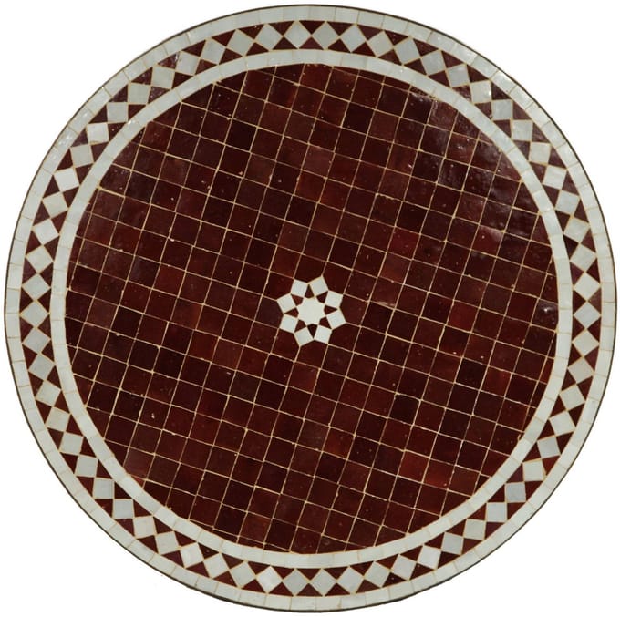 Mozaïek tafel uit Marokko -M60-15