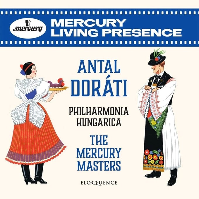 Philharmonia Hungarica, Antal Doráti - Antal Doráti - The Mercury Masters (8 CD)