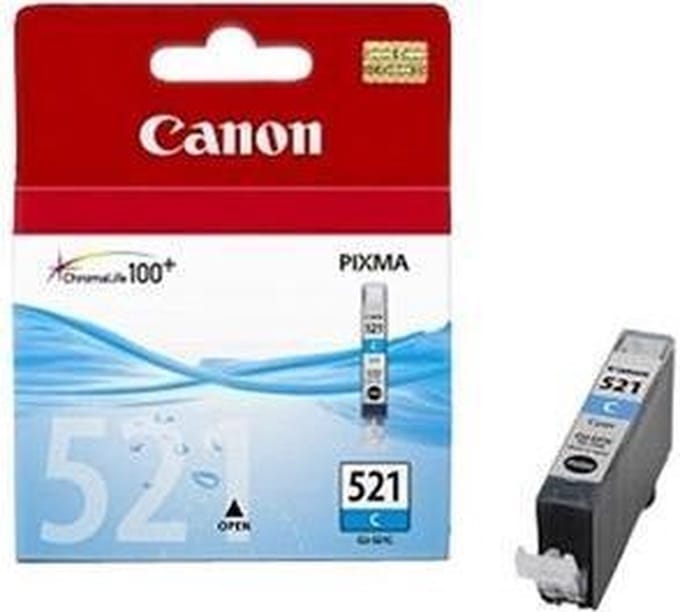 Canon CLI-521C Origineel Cyaan 1 stuk(s)