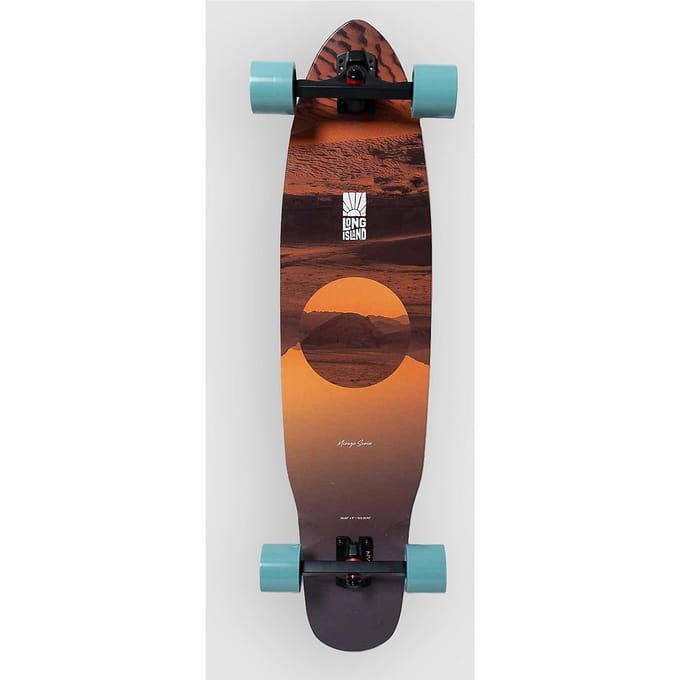 Long Island Longboards Mirage 38.85"X9" Kicktail Complete patroon