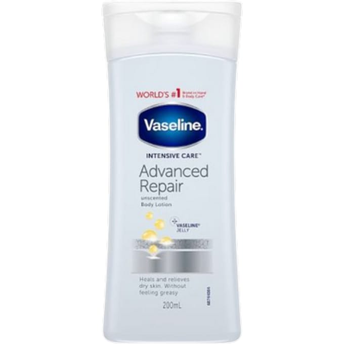 Vaseline Intensive Care Advanced Repair Fragrance Free Lotion 200 ml