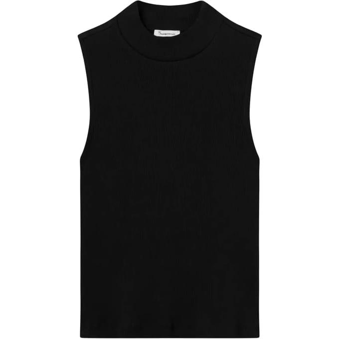 Damestanktop met hoge hals KnowledgeCotton Apparel
