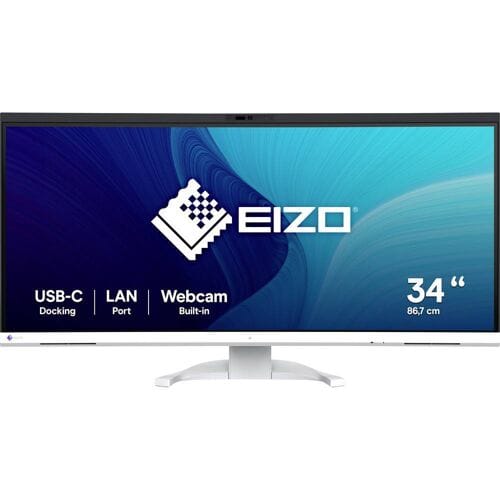 34" EIZO FlexScan EV3450XC - 3440x1440 (UWQHD) - IPS - 94W USB-C