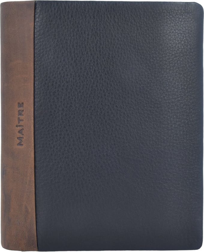 Maître Portemonnee Bundenbach Hainer BillFold V8 Dark Brown Bruine