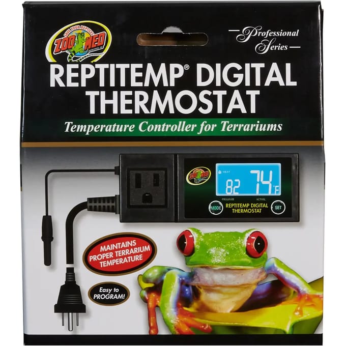 Digitale thermostaat Zoomed Reptitemp