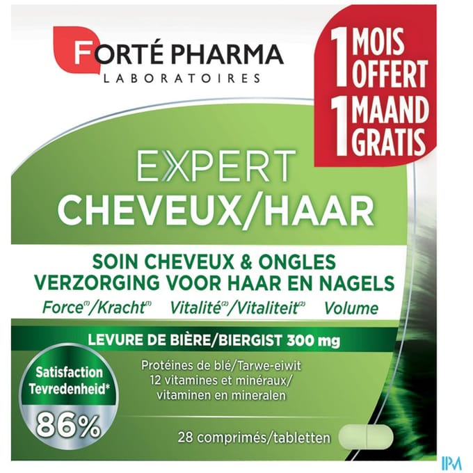 Forté Pharma Expert Haar Voedingssupplement Haar En Nagels 84 Tabletten