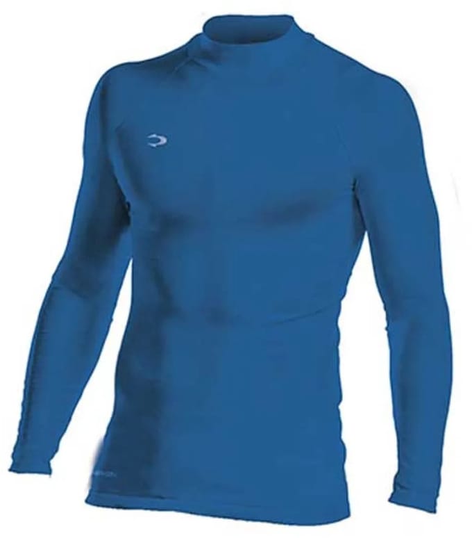 John Smith Aval Lange Mouwen Basislaag Blauw L Man