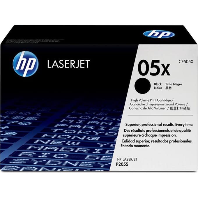 Tonercartridge hp ce505x 05x zwart