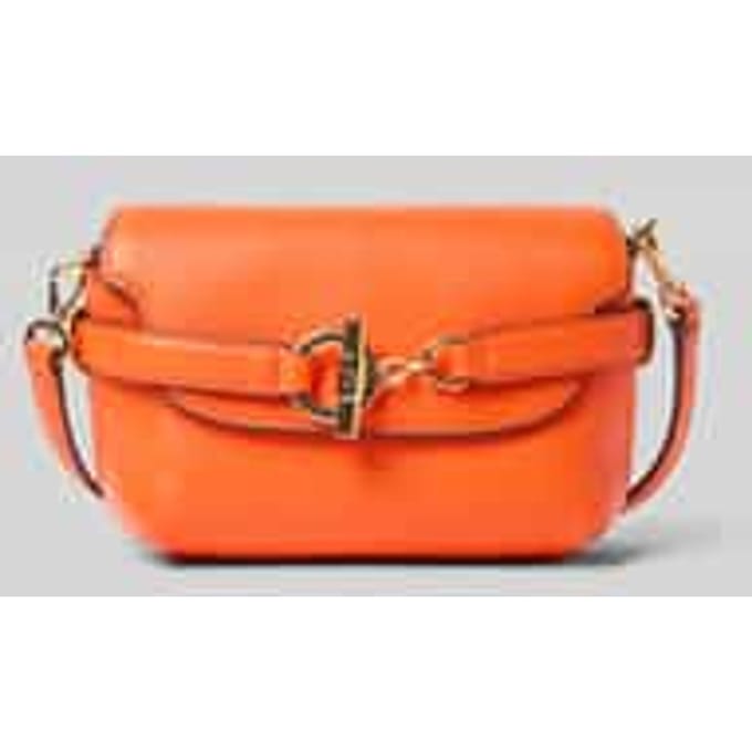 Crossbody tas met labeldetail