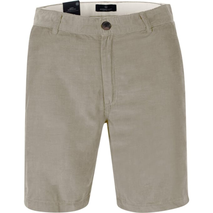 Kronstadt Short ks70009 ksarthur corduroy po28600 955 feather gray