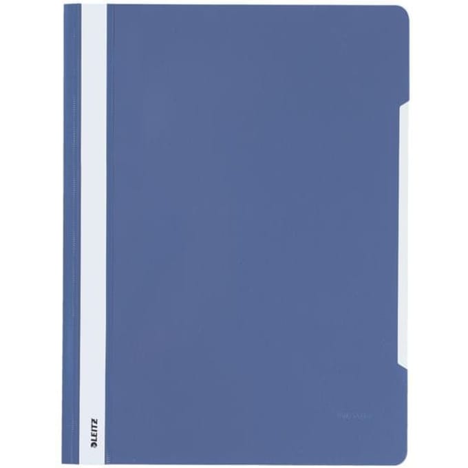 Snelhechter Leitz Standaard A4 gerecycled PP blauw