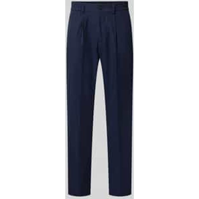 Wide leg pantalon met viscose