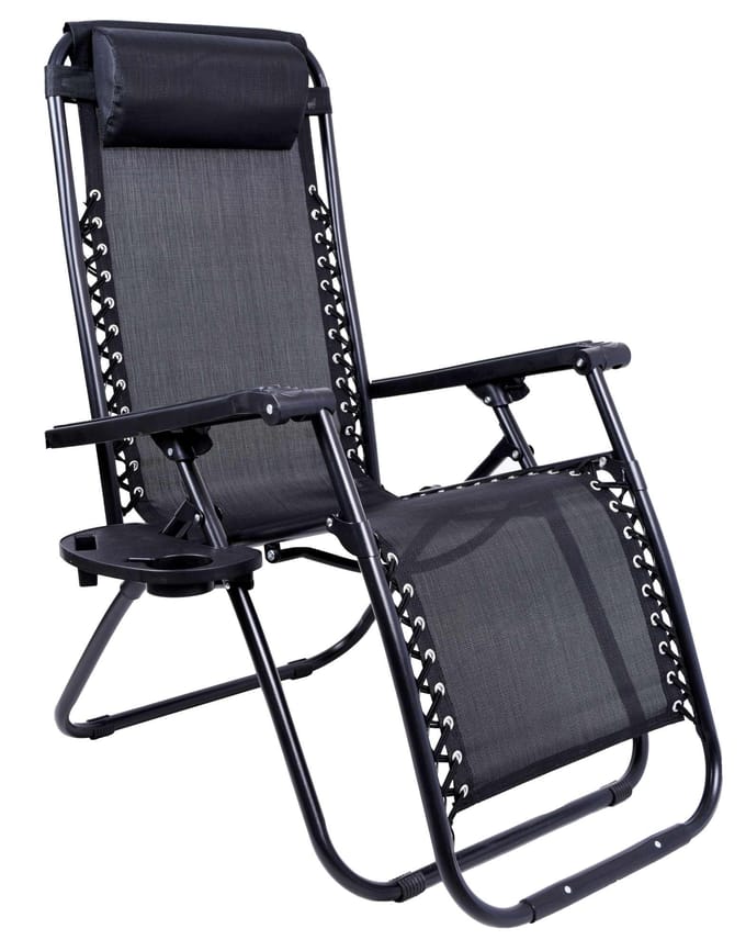 Opvouwbare Zero Gravity Ligstoel Orion - Tuin, Strand, Camping
