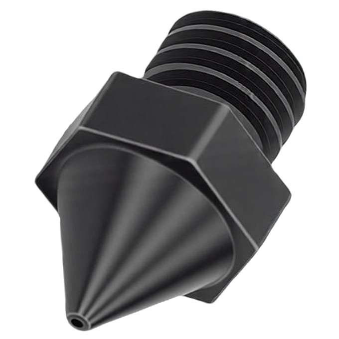 3D Printer Nozzle Geschikt voor Raise3D N Pro2 Pro3 E2 Serie Tip 0.4mm Nauwkeurig Slijtvast Nikkel-geplateerd Gehard Staal Hot End black