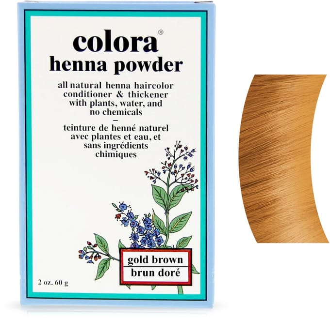 Colora Henna - Kleurpoeder - Gold Brown - 60 gr
