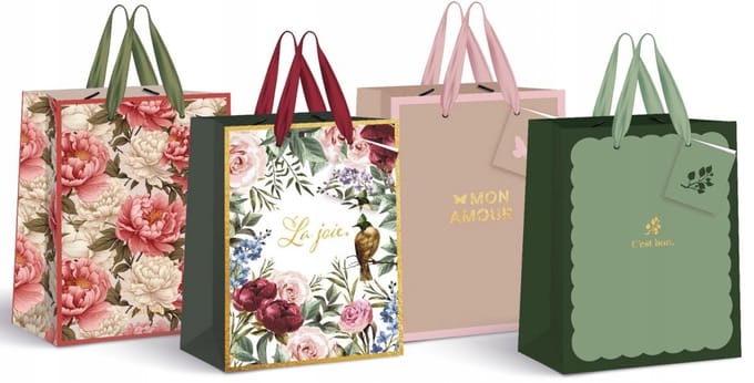 Papier Cadeautas Goud 33x46x10 cm - Elegante geschenkverpakking