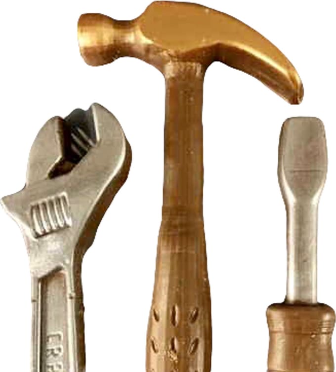 Chocolade Gereedschapset - Voor de klusser - Cadeauverpakking
