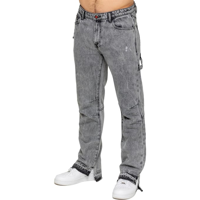 Enzo Milano | Heren Split Hem Jeans