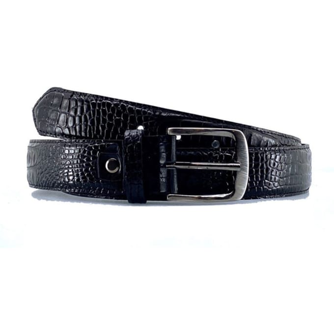 Rehab 8842105428-belt croco 1200-black