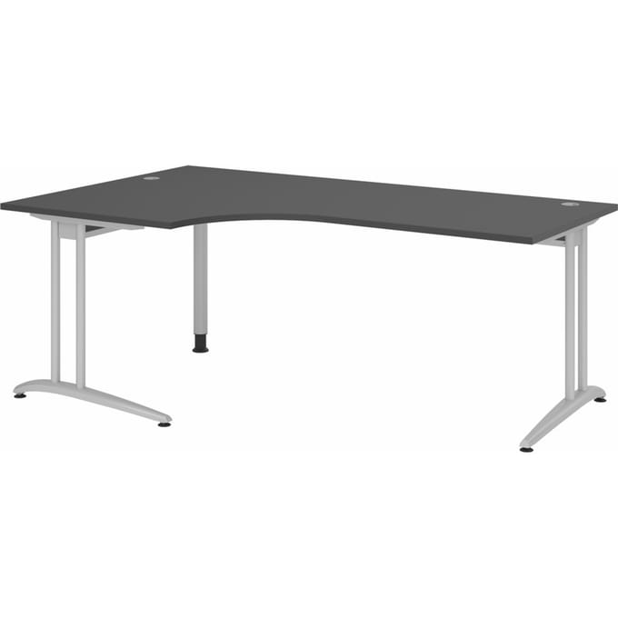 BELA 82 S | Bureau - 200 x 120 Grafiet