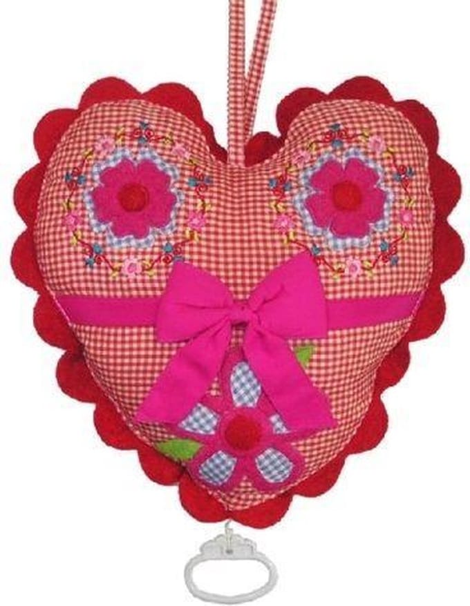 Muziekdoosje Simply for Kids hartje met strik