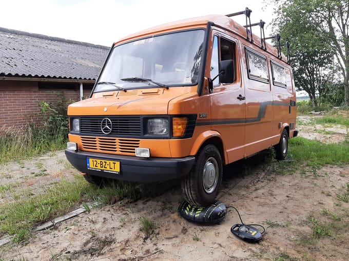 Flat Jack bandenkussen - leveler voor campers en caravans - 6000 kg