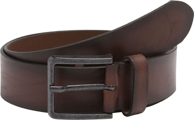 LLOYD Leren Riem Men´s Leather Belt 3.5 W80 Brown Donkerbruin