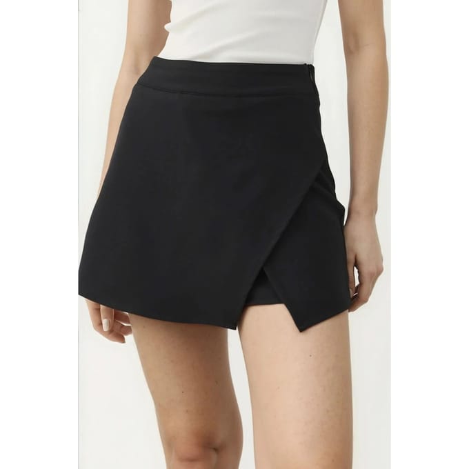 Hooggetailleerde Mini Skorts