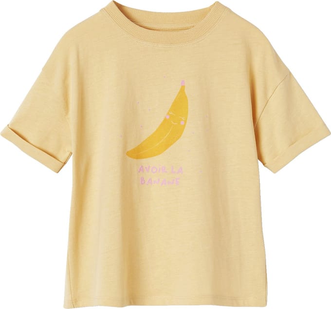 Vertbaudet Pop t-shirt met korte mouwen met omslag voor meisjes