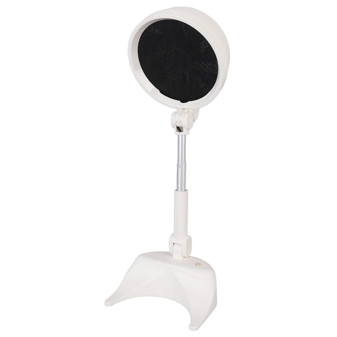 Draagbare Afzuigkap 3 Snelheden Instelbaar Opvouwbaar Stil Keuken Desktop Afzuigventilator met Filter voor black