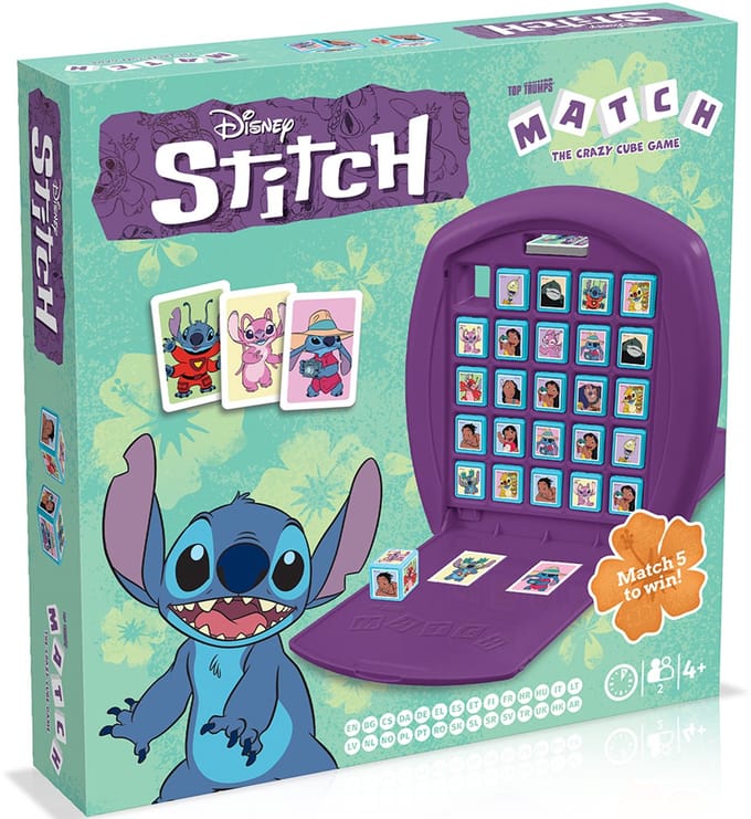 Winning Moves Top Trumps Match The Craze Cube Game - Bordspel - Lilo & Stitch New Version