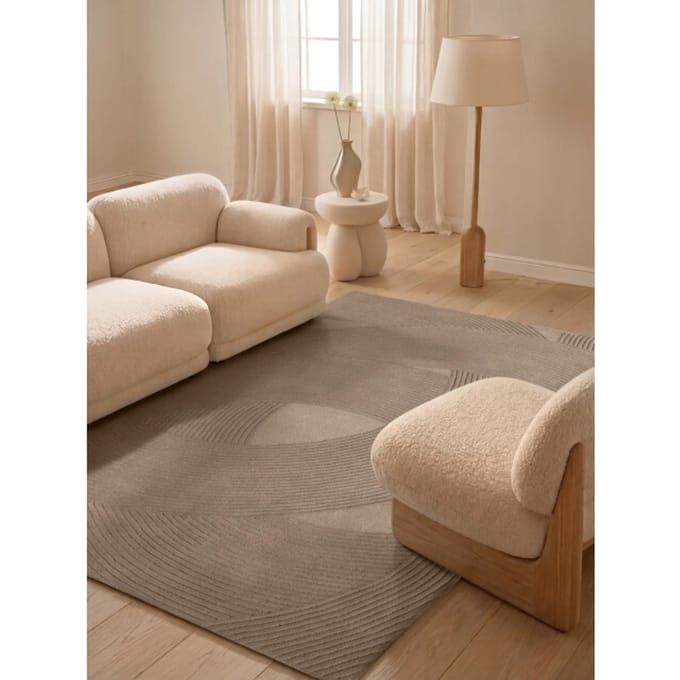 Ted Baker Kensington wollen vloerkleed Victoria Beige - 120 x 170 cm - (S)