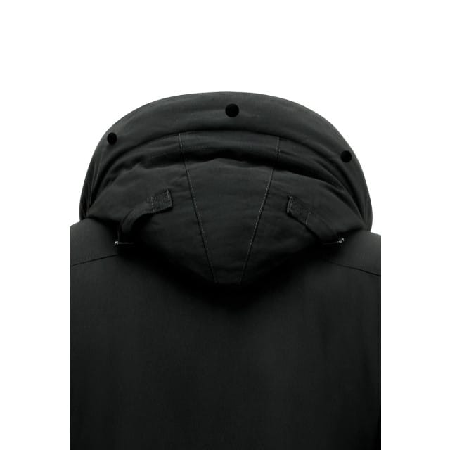 Lange Heren Parka Jas met Capuchon - 891- Zwart