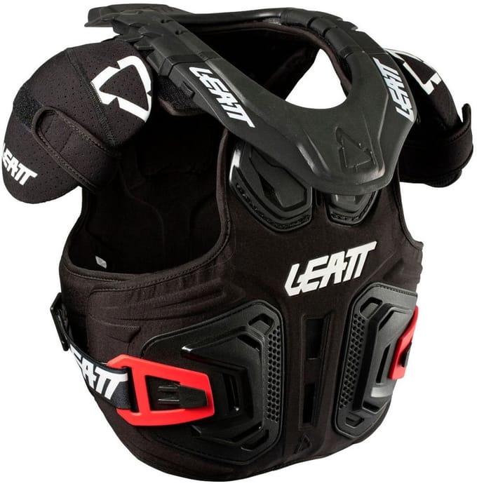 Leatt Fusion 2.0 Junior Zwarte Kids Protector Vest -