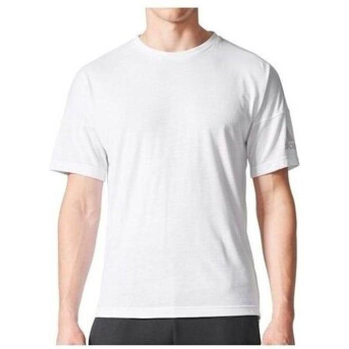 T-shirt Korte Mouw adidas Zne Tee White