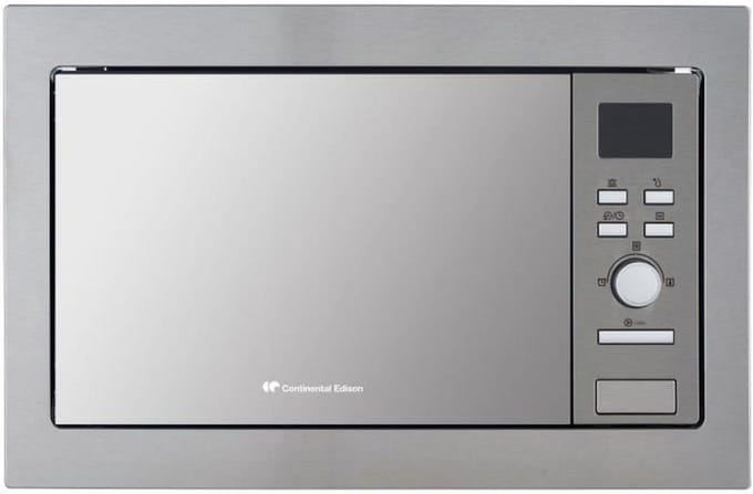 Inbouw Magnetron - Compacte Oven - Snel Eten - Met Grillfunctie - 25 Liter Capaciteit - Zwart
