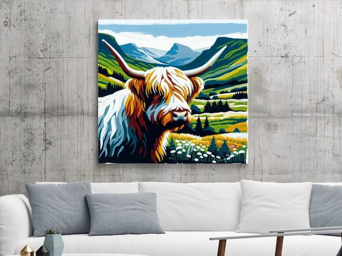 Kunstprint | Wanddecoratie | Canvas | 40 × 40 cm