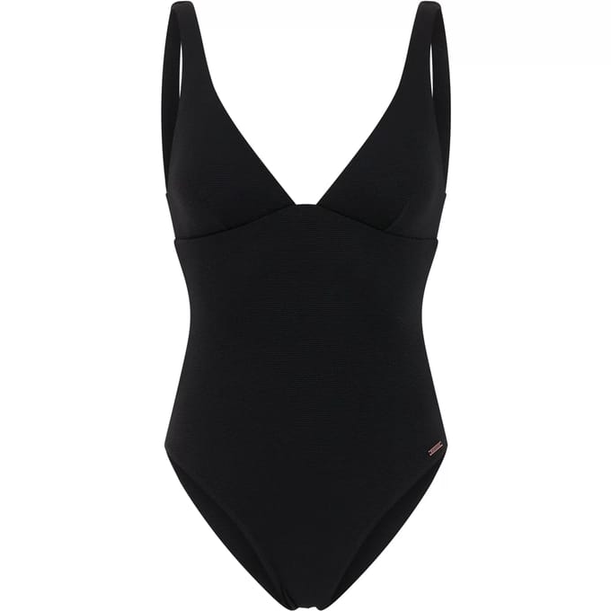 Protest PRTRiot - Badpak Dames - Normale pasvorm - Vaste vulling - Medium dekking - Zwart