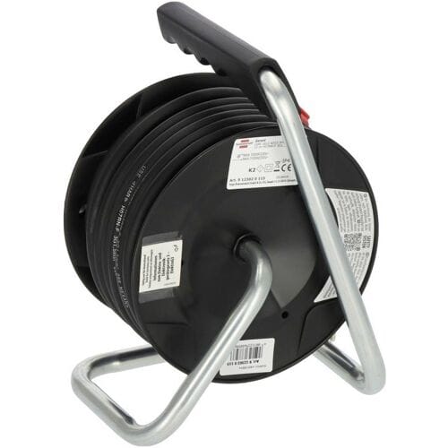 Brennenstuhl 9123020115 Kabelhaspel 12 m Zwart