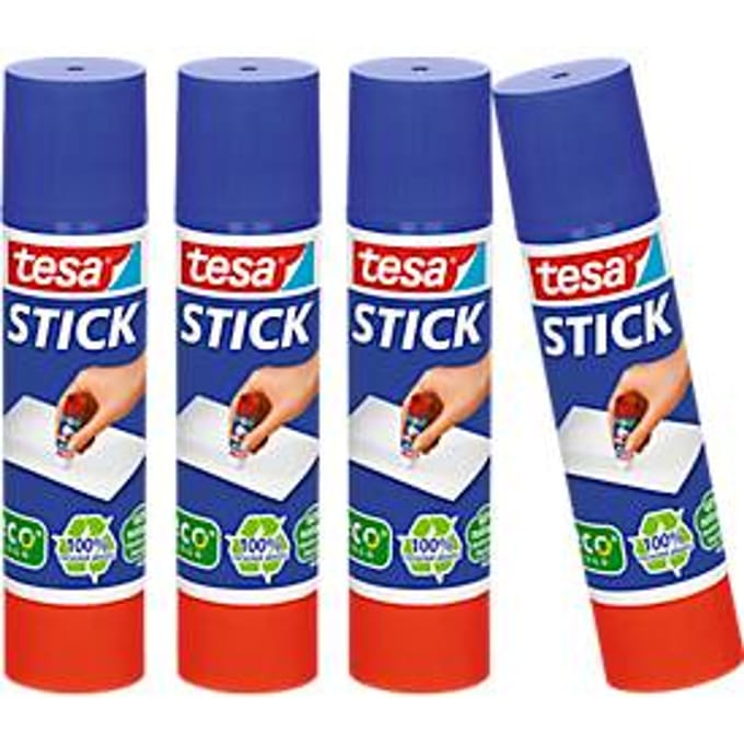 tesa® lijmstift STICK eco 20g, 3 + 1 GRATIS