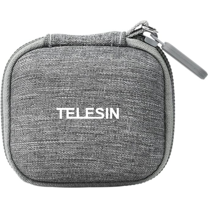 TELESIN IS-HCC-001 Sportcamera Tas Digitale Camera Tas Draagbare Opbergtas voor Camera grijs