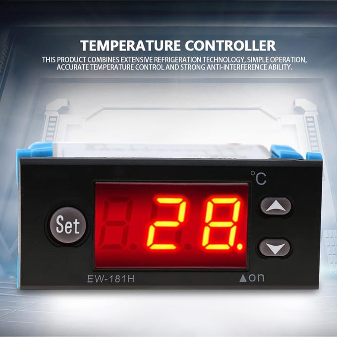 EW?181H Digitale Temperatuurregelaar Thermostaat EW?181H Temperatuurregelaar black