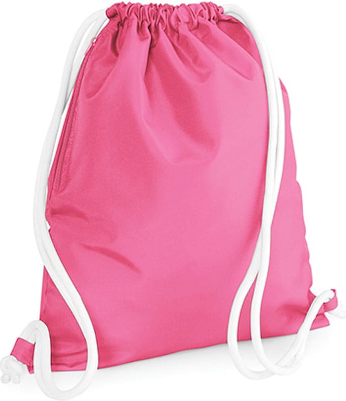 Icon Gymsac Sporttas BagBase - 11 Liter True Pink