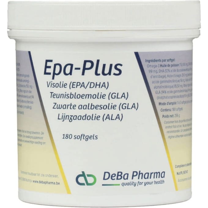 DeBa Pharma Epa-Plus 180 Capsules