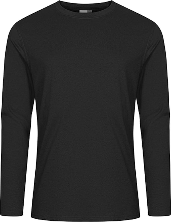 EXCD Men´s T-Shirt Long Sleeve CD4097 - Charcoal (Solid) - M